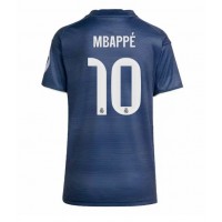 Stroje piłkarskie Real Madrid Kylian Mbappe #10 Koszulka Wyjazdowej dla damskie 2025-26 Krótki Rękaw
